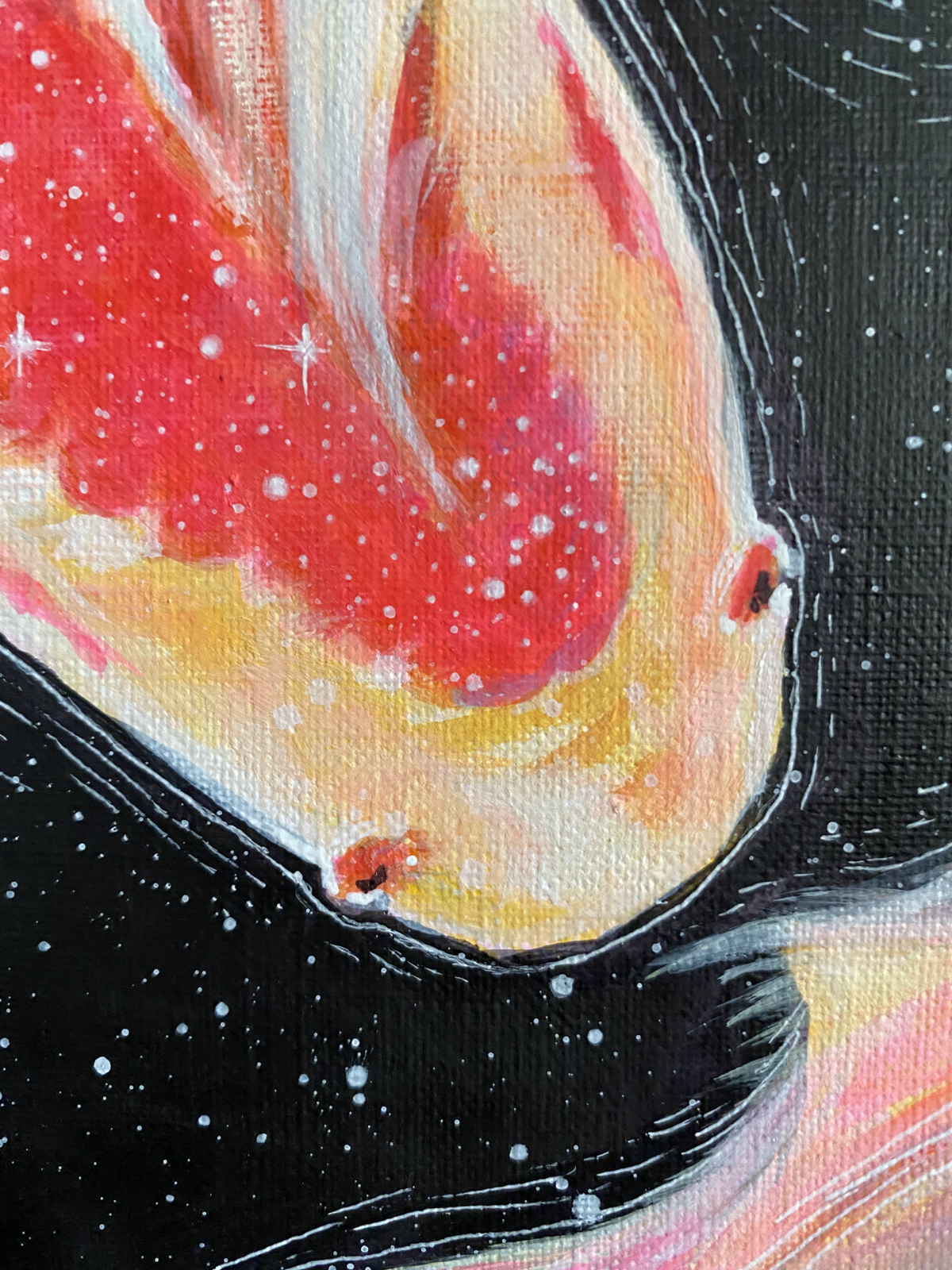 Fish Bowl (close-up 2) by Delmy Alvarenga